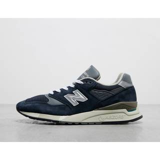 New Balance Unisex Made in USA 998 i Blå/Grå læder