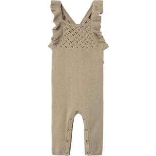 Lil Atelier Chinchilla Strik Overall