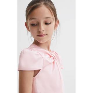 Reiss Reiss Pink Maria 9-14 yrs Knot Detail Dress