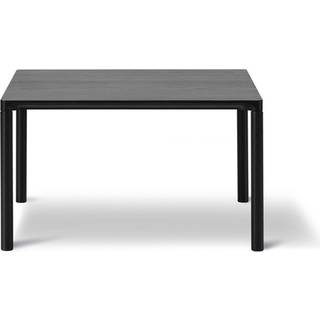 Fredericia Furniture Piloti 6725 Sofabord Sortlakeret Eg H35 cm