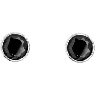 Schneider Basic Ohrstecker - Silber - SO09 - schwarz