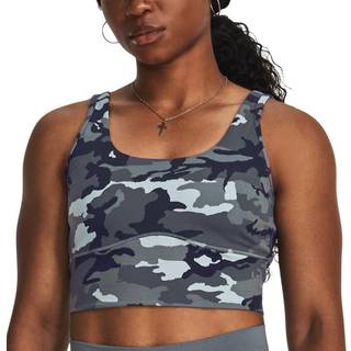 Tanktop Under Armour Meridian Fitted CropTankPrnt-BLU 1380983-465 Størrelse M