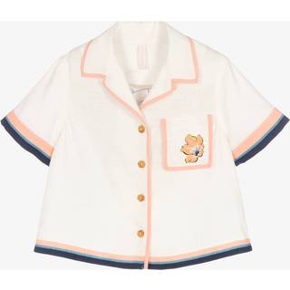 Zimmermann Kids Alight cotton shirt - white - Y 10