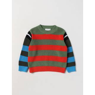 Stella McCartney Kids Striped cotton and wool sweater - multicoloured - Y 5