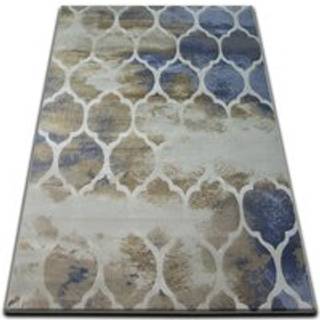 Tæppe DROP JASMINE 761 mat beige / blå 160x220 cm