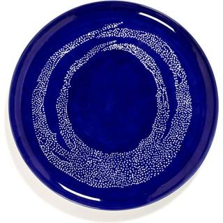 Serax Ottolenghi Feast serveringsfad Ø35 cm Dark blue dots-white