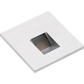 Arcchio LED-indbygningslampe Vexi, 7,5 cm x 7,5 cm, sølv, CCT