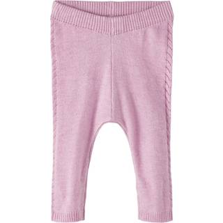 NAME IT Baby Strik Bukser Remille Lavender Mist