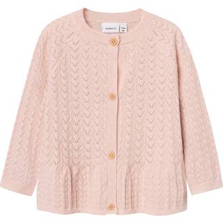 NAME IT Baby Strik Cardigan Rose Smoke
