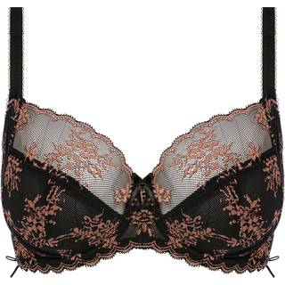 Freya Offbeat Decadence BH med bøjle, sort, Størrelse: 70E, Dame
