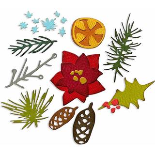 Thinlits Die Set Modern Festive by Tim Holtz
