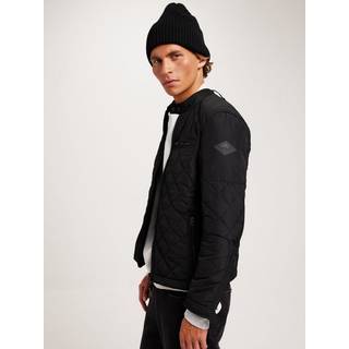 Replay Herren Steppjacke schwarz unifarben