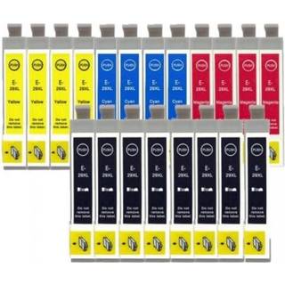 Kompatible blækpatroner Epson 29XL - C13T29914012, 10 stk. rabatpakke 156,8 ml