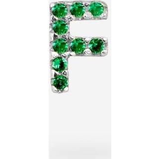 IX F Green Earring Silver