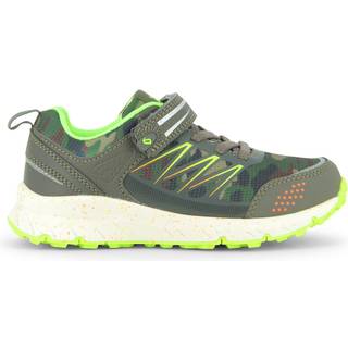Leaf Hajom Sneakers, Camo/Lime, Str. 30