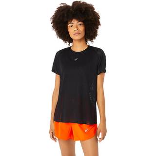 ASICS Metarun Running Shirt Women - Black, Size XL - black