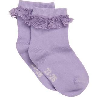 Minymo Pige Strømper - Lavender - 27/30
