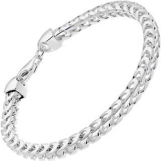 trendor 15798 Herren-Armband 925 Silber Fuchsschwanzkette Breite 5,1 mm