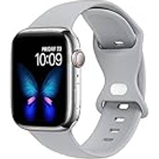 Tighesen Sport Bands kompatible med Apple Watch Band Ultra 2/Ultra SE -serie 9/8/7/6/5/4/3/2/1 38mm 40mm 41mm 42mm 44mm 45mm 49mm S/M/L for kvind