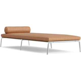 NORR11 Seating - 'The Man' daybed, camel in Camel Stainless Steel - Upholstered,