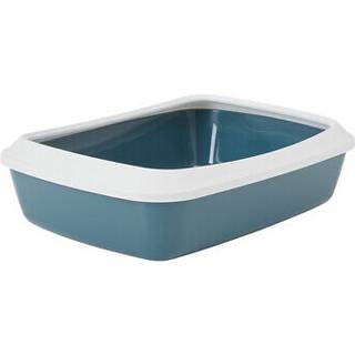 Savic Iriz Kattebakke Med Kant Bluestone - 50x36x11 cm