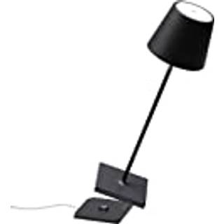 Poldina batterilampe / bordlampe, sort