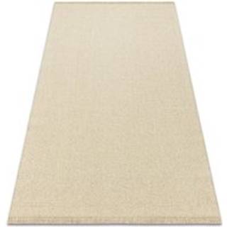 Uldtæppe VILLA 8986/69400 Enkelt farve SIZAL, fladvævet beige 80x150 cm