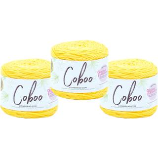 (3 pakke) Lion Brand Yarn Coboo Bambus Yarn Yellow