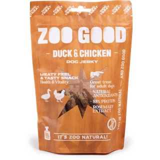 ZOO GOOD Jerky Chicken & Duck - 80 g