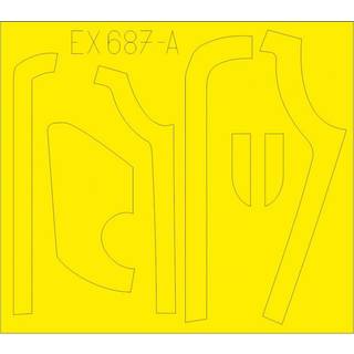 B-17G antiglare panels (DL & BO production) for HKM