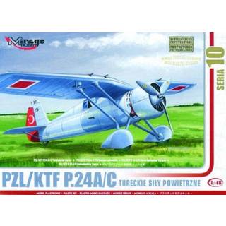 PZL/TFK P.24 C T��rkische Luftwaffe mit Resin- und Foto��tzteilen
