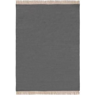 Håndvævet uldtæppe Liv med frynser