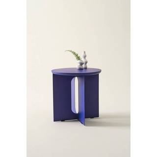 THUSIS sidebord Ø 51 cm - Blå