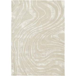 Håndtuftet korthåret tæppe Winola med høj-lav struktur