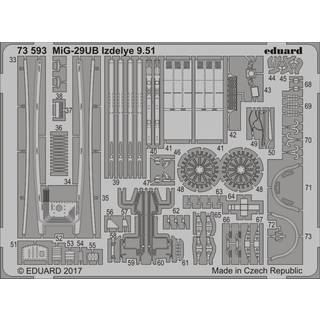 MiG-29UB Izdelye 9.51 for Trumpeter