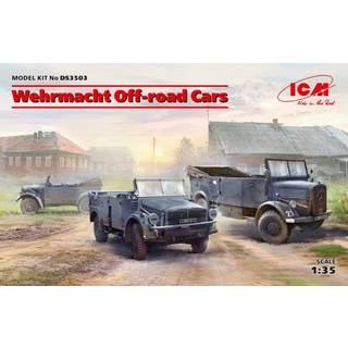 Wehrmacht Off-road Cars (Kfz1,Horch 108 Typ 40, L1500A)