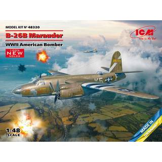 B-26B Marauder, WWII American Bomber (100% new molds)