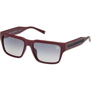 Timberland TB9336-H Polarized 67D 56 Solbriller Mænd Rød - Matte Dark Red - 56mm