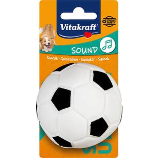 Hundelegetøj – latex fodbold (På lager i butik)