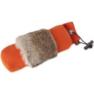 Firedog - Standard Dummy 500 Gram Med Kaninpels Orange g Ribejagtogfikseri.dk