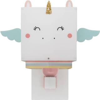 Dalber Væglampe til børneværelset Little Unicorn, Hvid/opal, Børneværelse, Plast