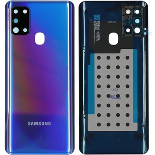 Samsung Galaxy A21s Bagcover - Sort