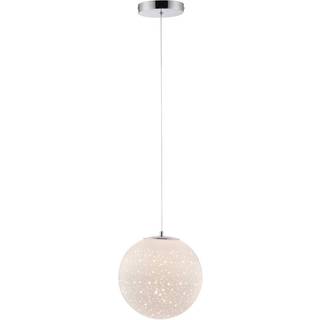Bolo LED-pendellampe, glasskærm, stjernehimmel