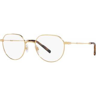 Dolce & Gabbana Mand DG1349 02 Optiske stel Metal Guld Transparent Pantos Normal