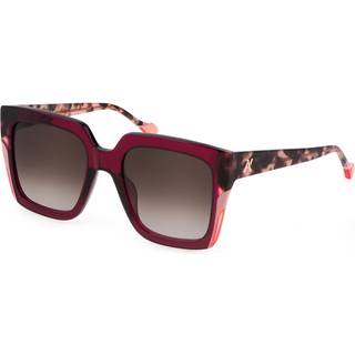 Yalea SYA106V TITTI 0AFD 54 Solbriller Kvinder Rød - Transparent Raspberry Red - 54mm
