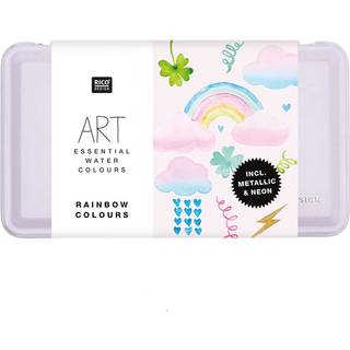 ART Essential Aquarellfarben Rainbow Colours 12 Farben