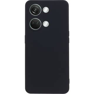 OnePlus Nord 3 5G Fleksibelt Plastik Bagside Cover - Sort