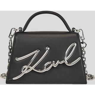 KARL LAGERFELD Håndtaske Signature - Sort