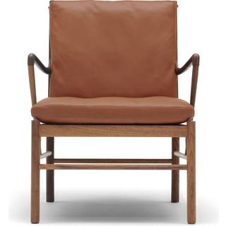 Carl Hansen - OW149 - Colonial Chair, Oljad Valnöt, Lädergrupp B Thor - 307 - Lænestole - Ole Wanscher - Brun - Læder/Træ