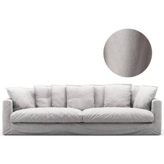 Decotique Betræk Til Le Grand Air 4-personers Sofa - Møbelbetræk Hør Misty Grey - 11001976